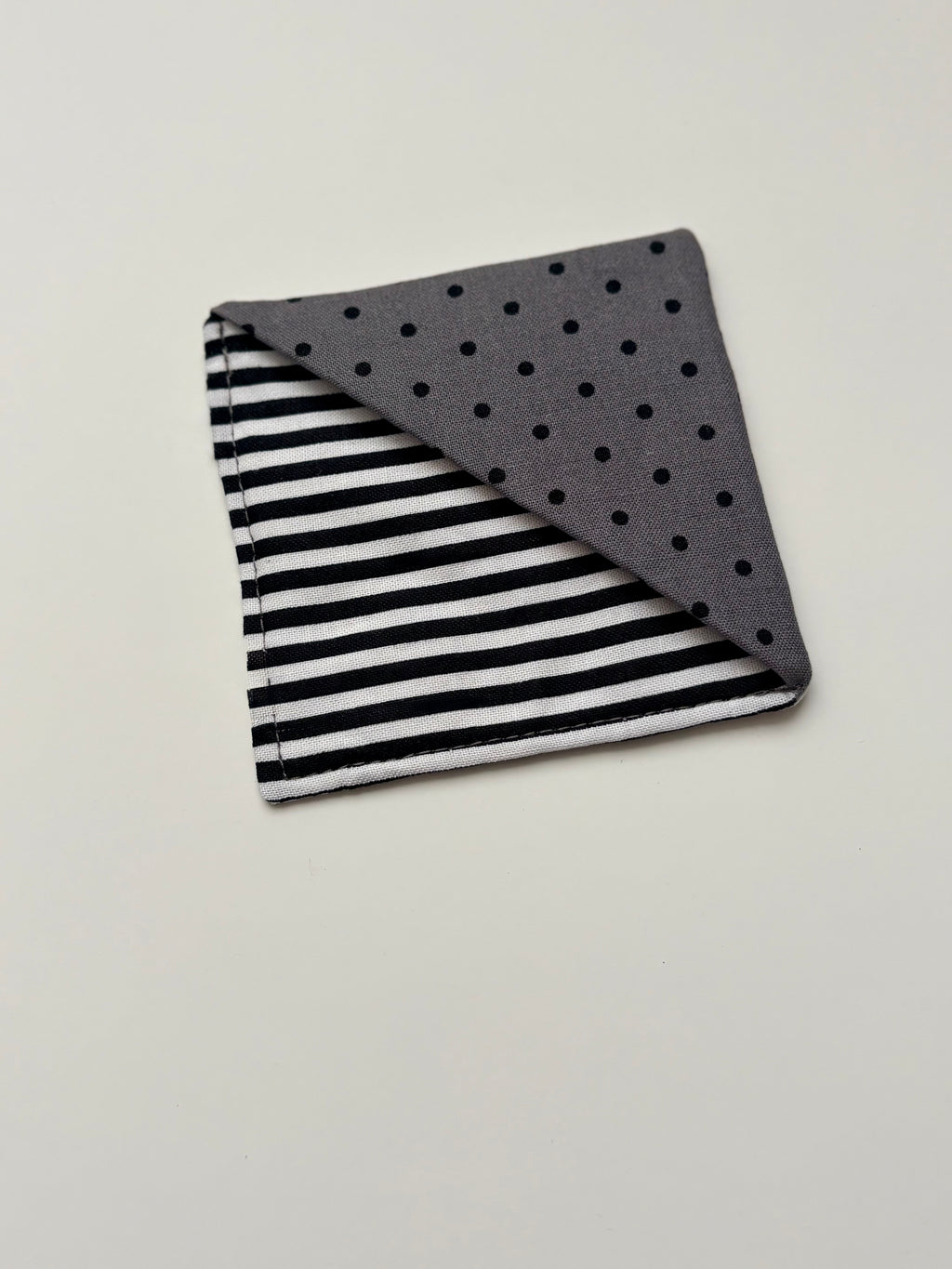 Dotty Fabric Corner Book Mark
