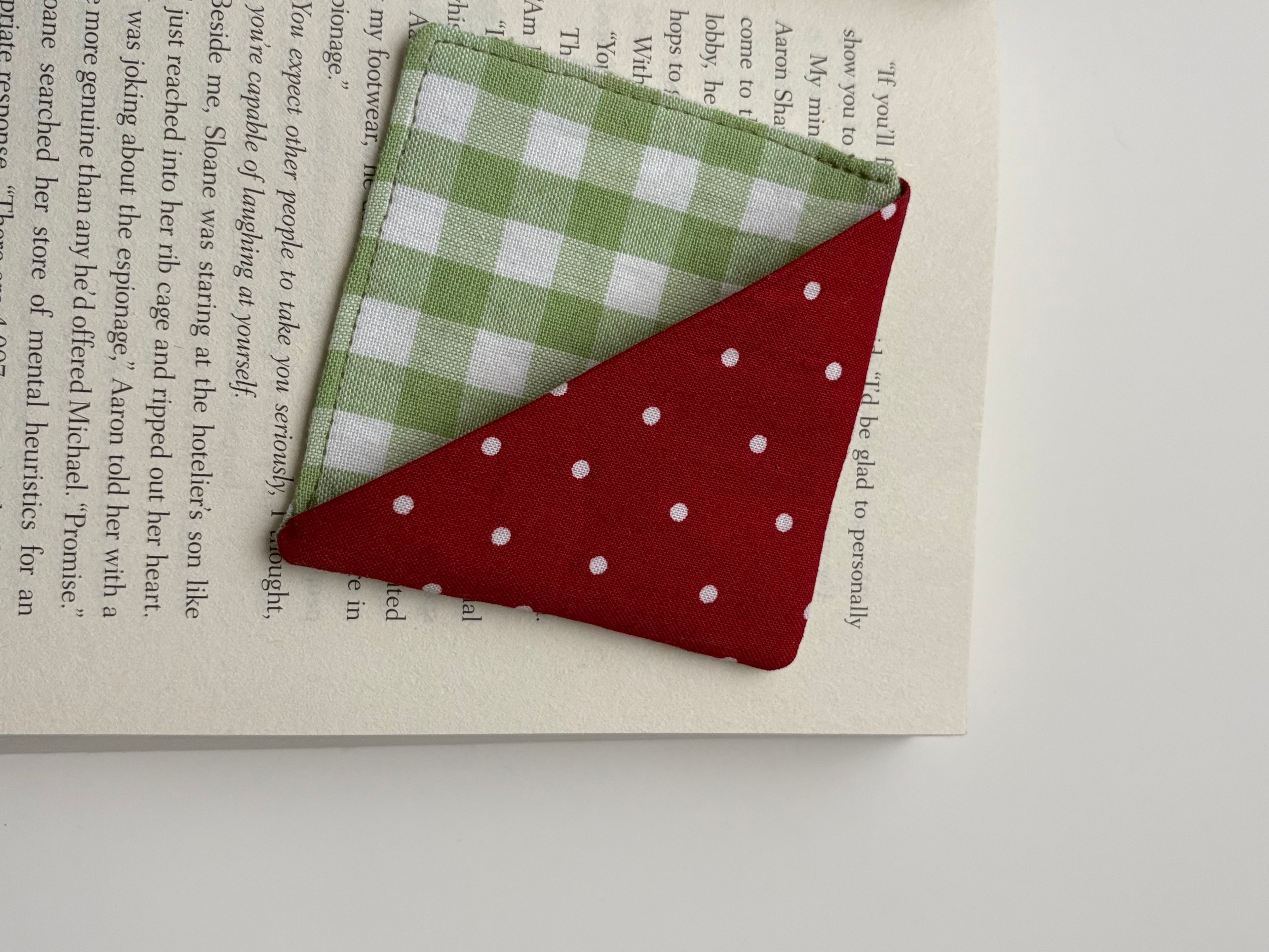 Jamberry Fabric Corner Book Mark
