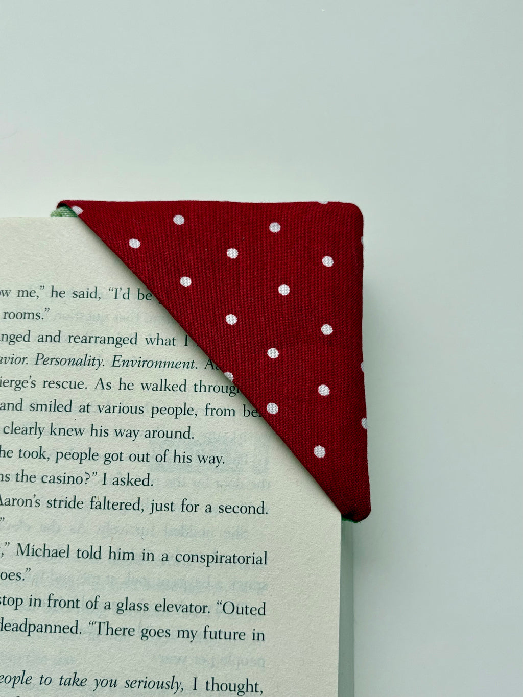 Jamberry Fabric Corner Book Mark