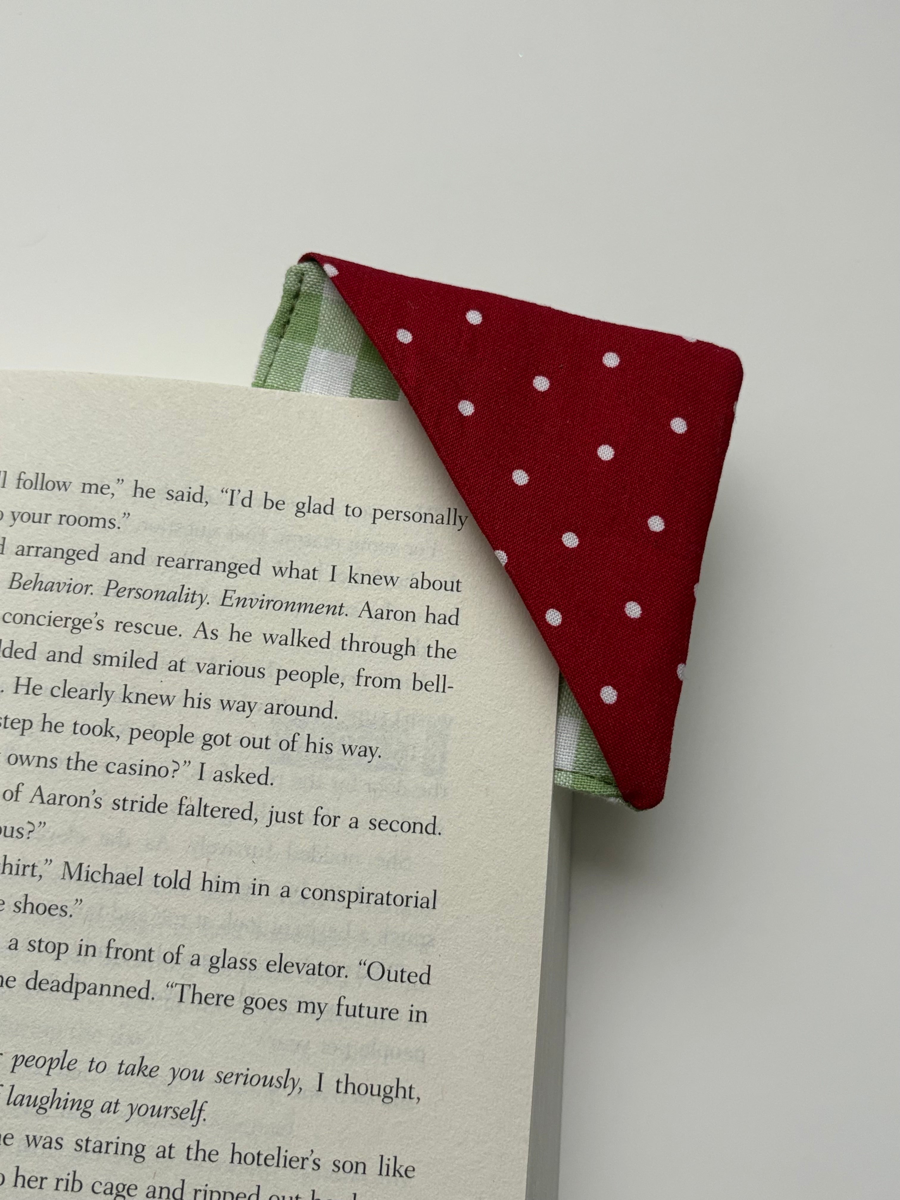 Jamberry Fabric Corner Book Mark