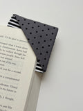 Dotty Fabric Corner Book Mark