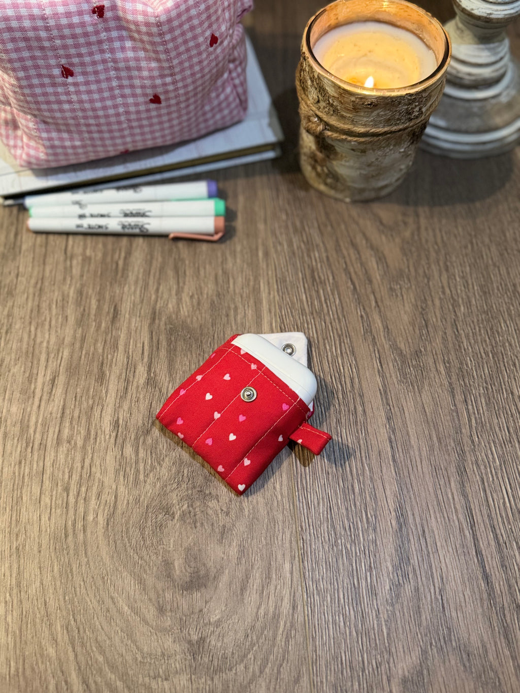 Mini Heart Valentines AirPod Case