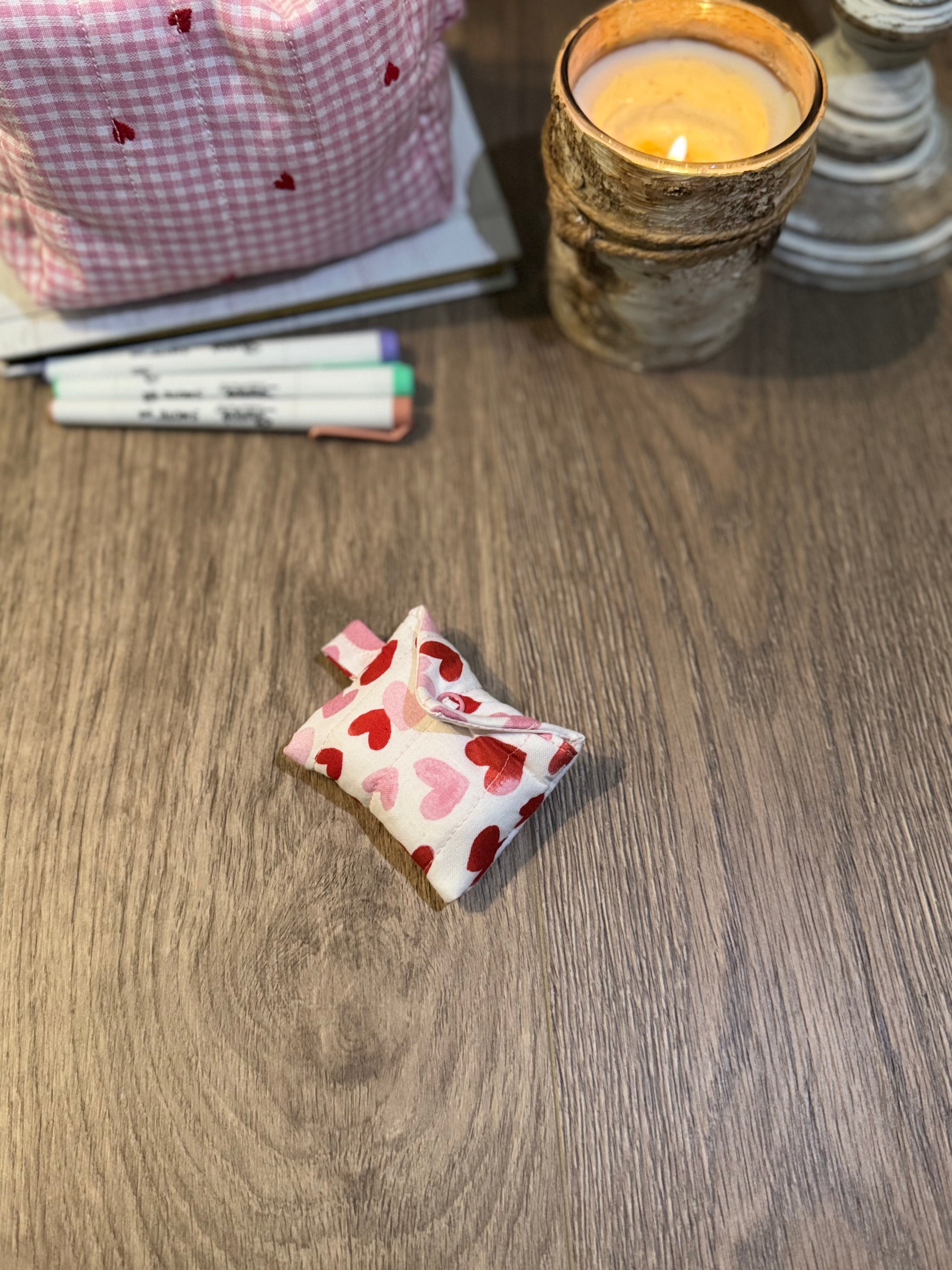 Large Heart Valentines AirPod Case