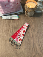 Floral Valentines Wristlet